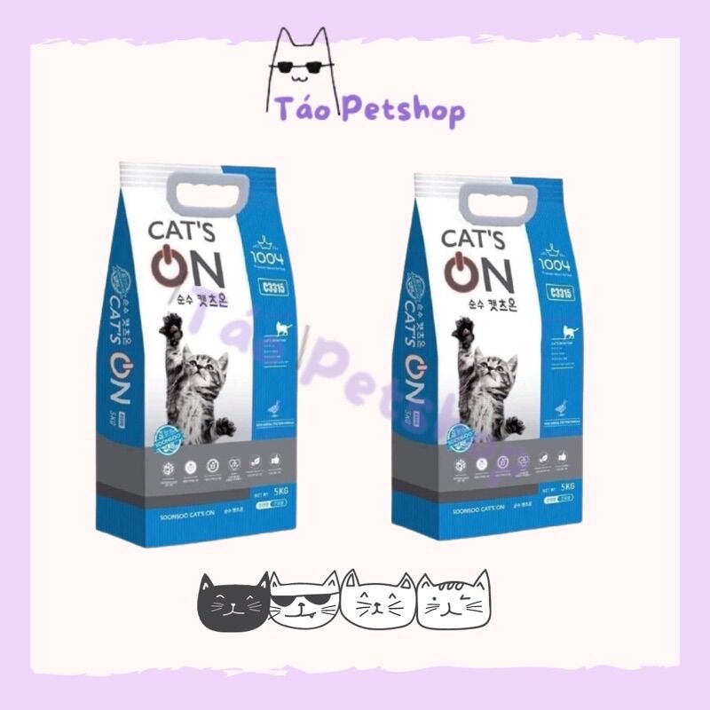 Thức ăn cho mèo hạt cat’s on 5kg