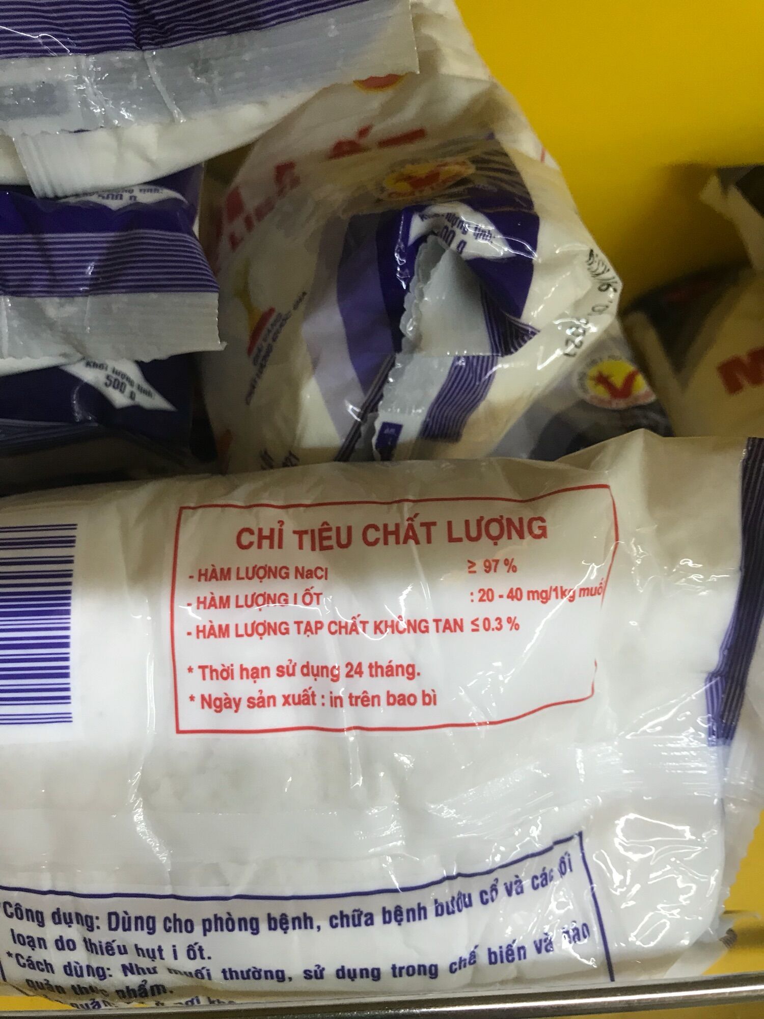muối iot  500gr- combo 2 gói