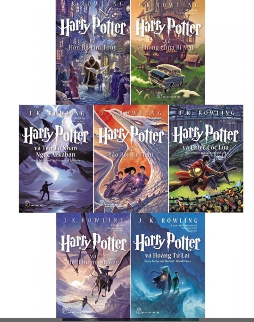Combo Harry Potter Trọn Bộ 7 Cuốn