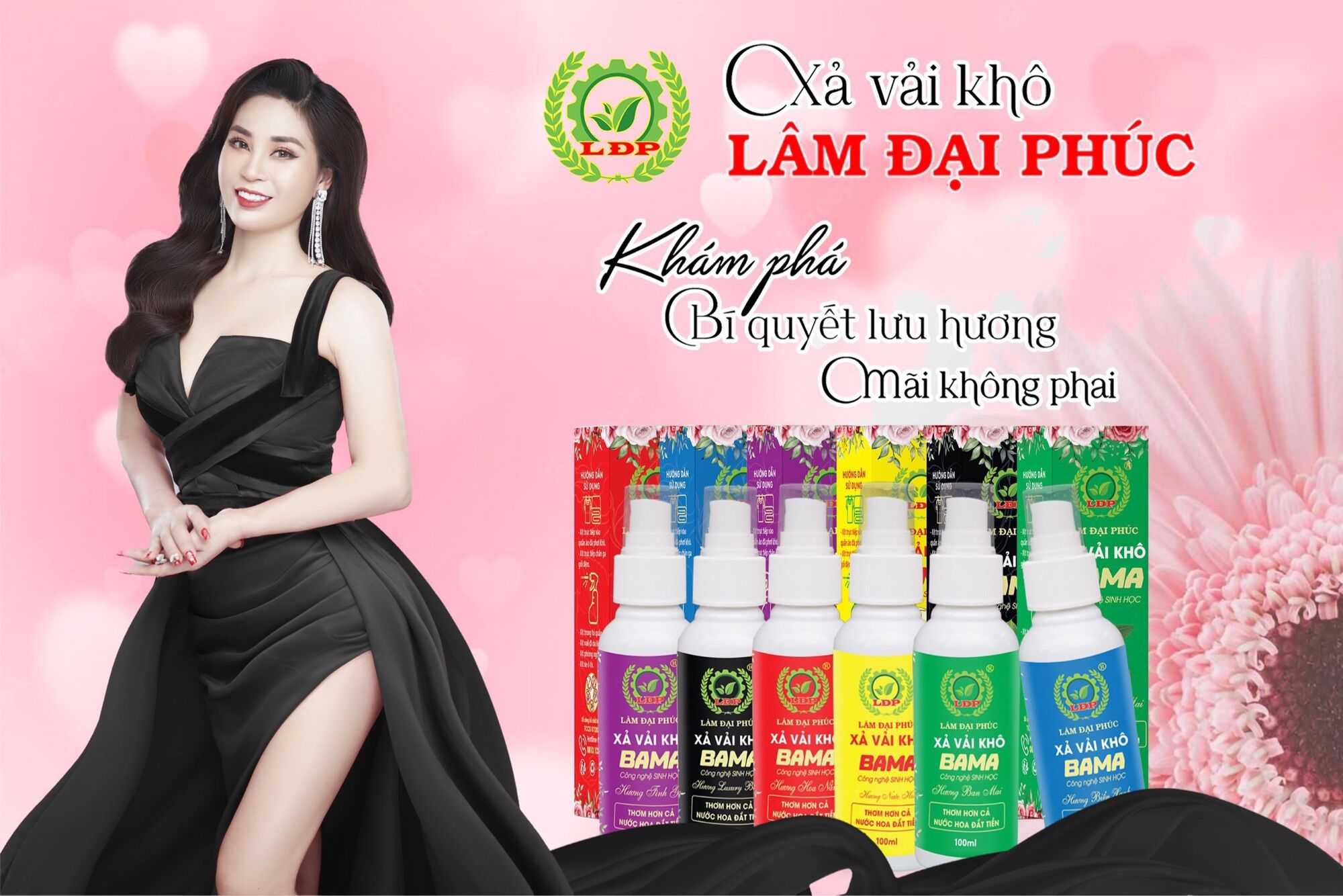 ComBo 10 Chai Nước Xả Vải Khô ( Màu Đỏ ) Lâm Đại Phúc