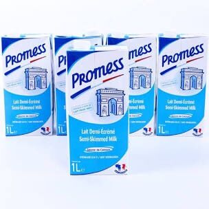 [DATE MỚI] Thùng 6 Hộp 1L ÍT BÉO PROMESS