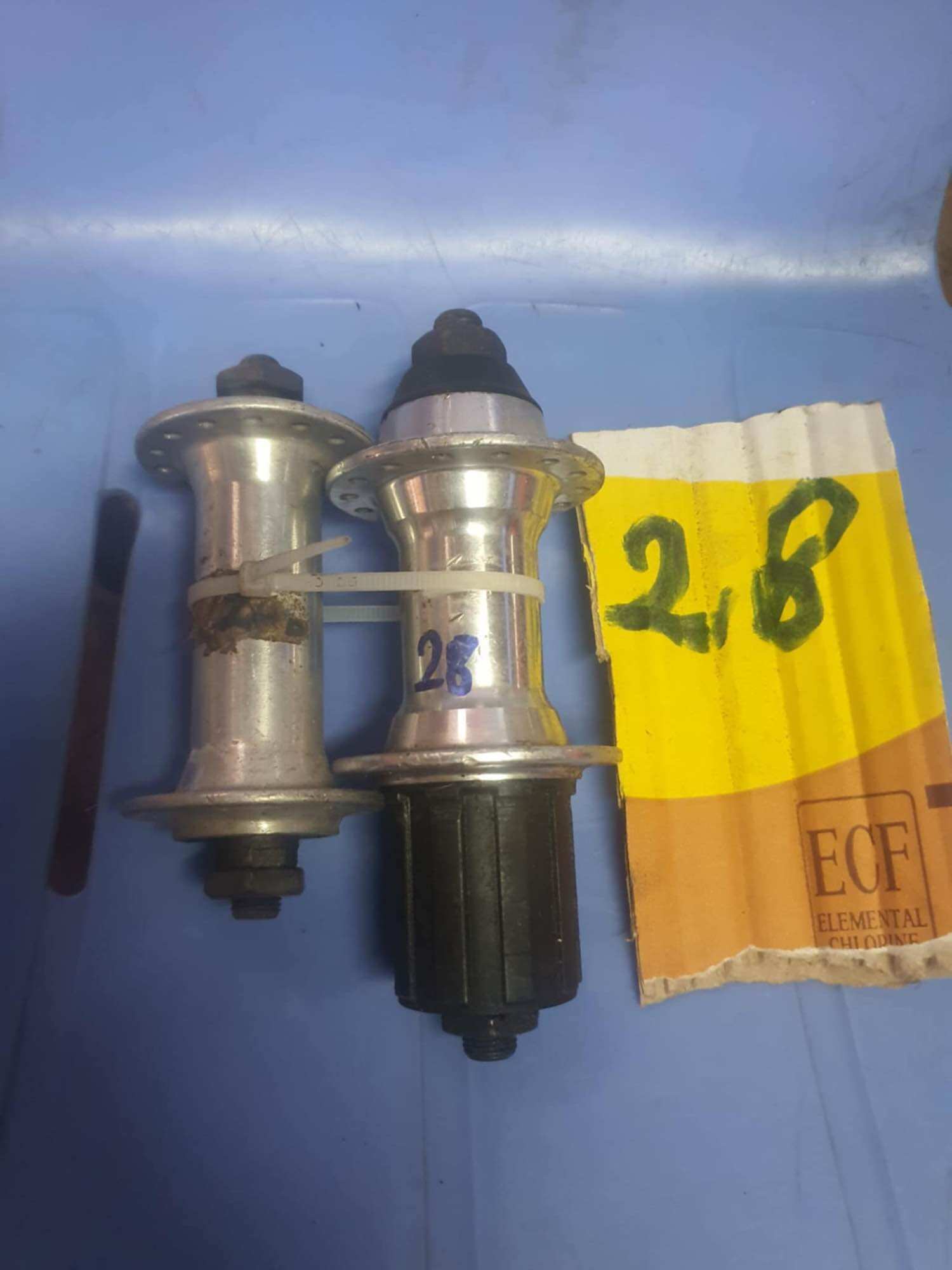 Đùm _Moayo xe đạp 24/28 Lỗ bạc đạn, cối nổ