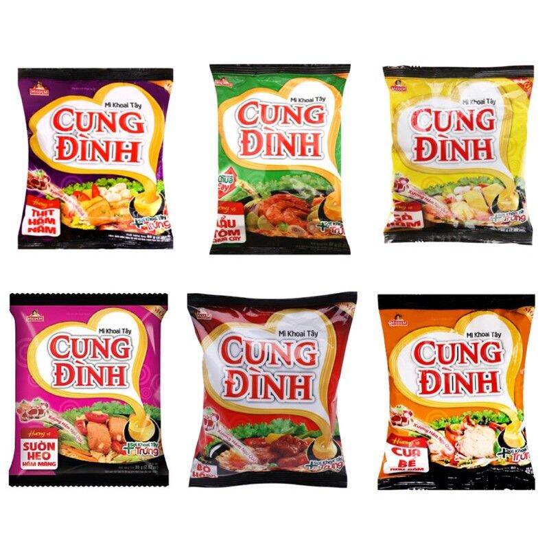 Mì cung đình thùng 30 gói.
