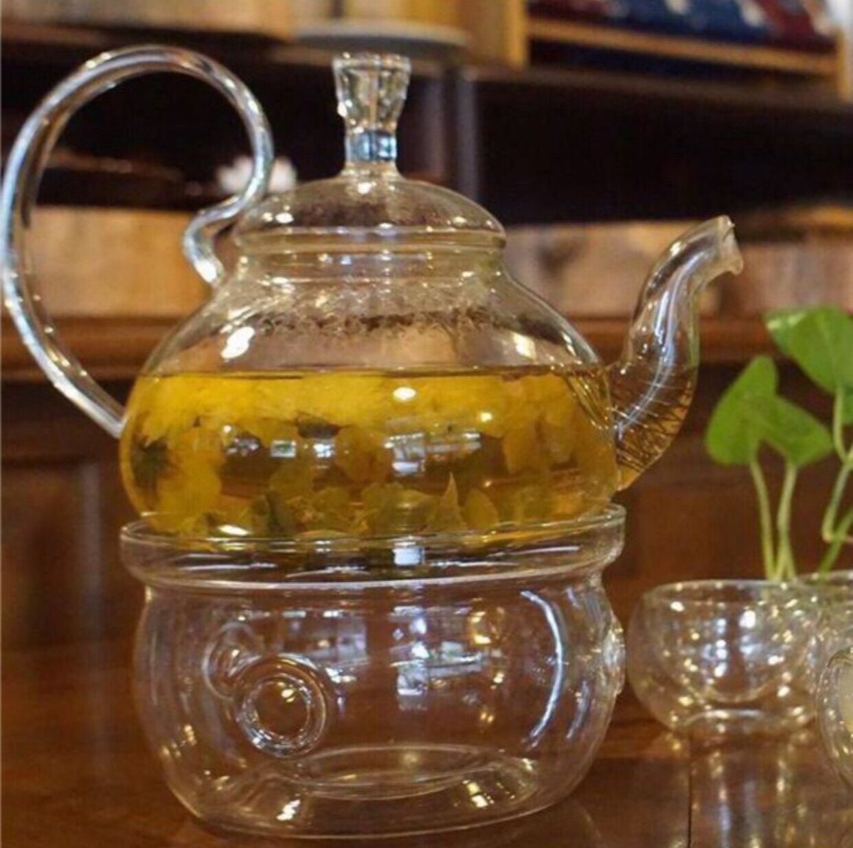 Bộ ấm chén thuỷ tinh