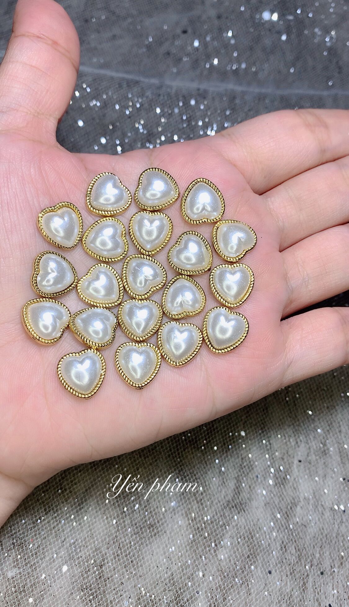 Charm đồng phụ kiện trang trí móng (1 cái )