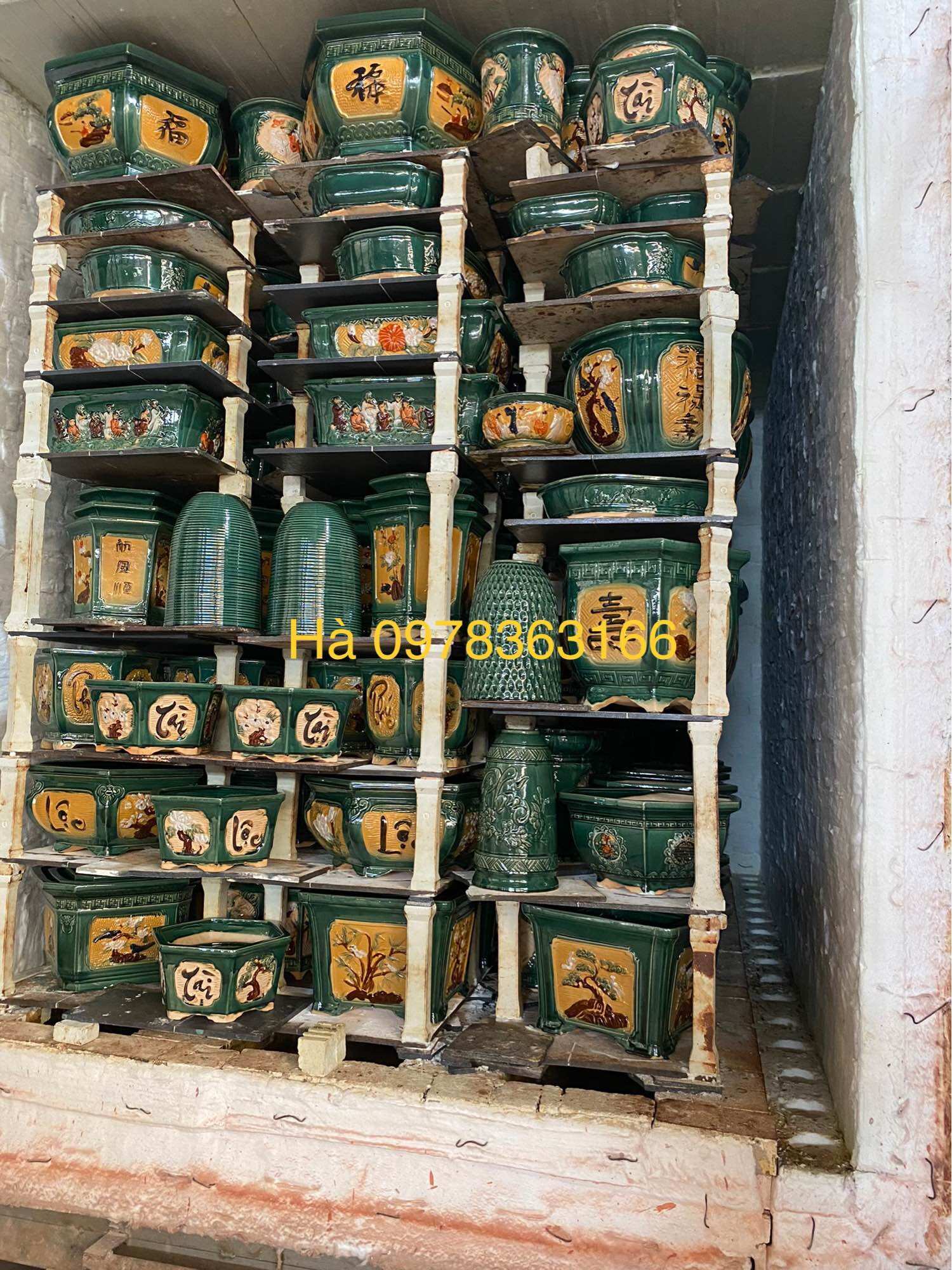 Bộ đôi chậu bát tiên