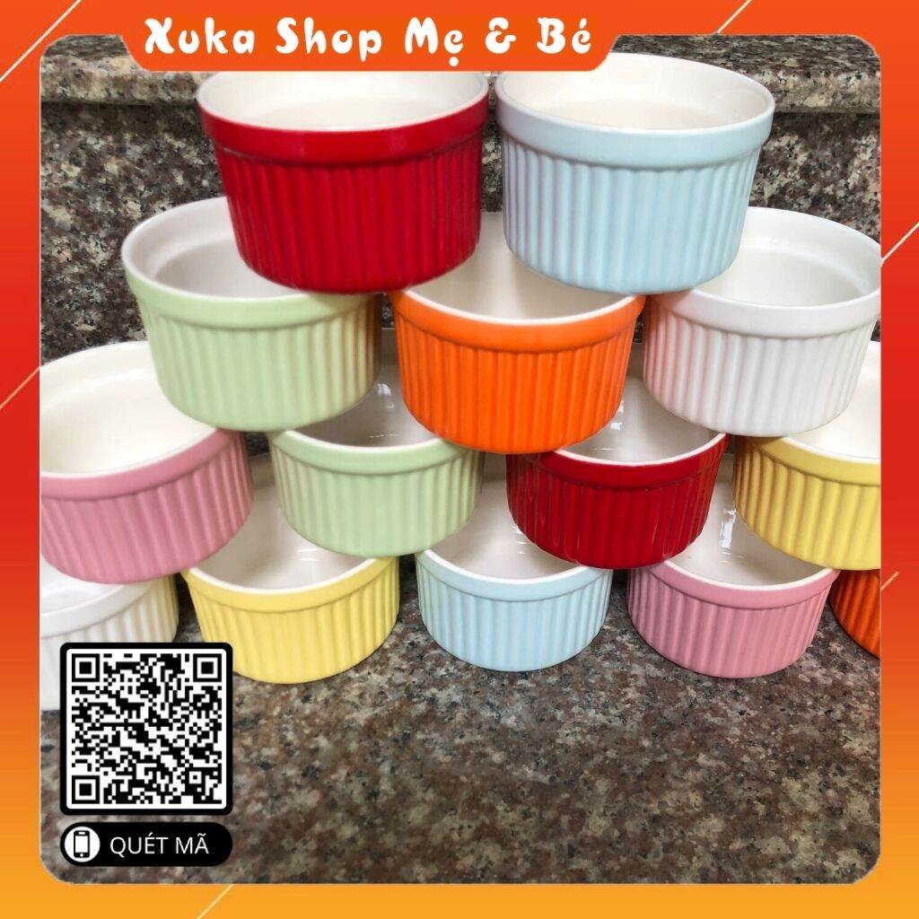 Cốc sứ dùng làm caramen Ramekin (không nắp)