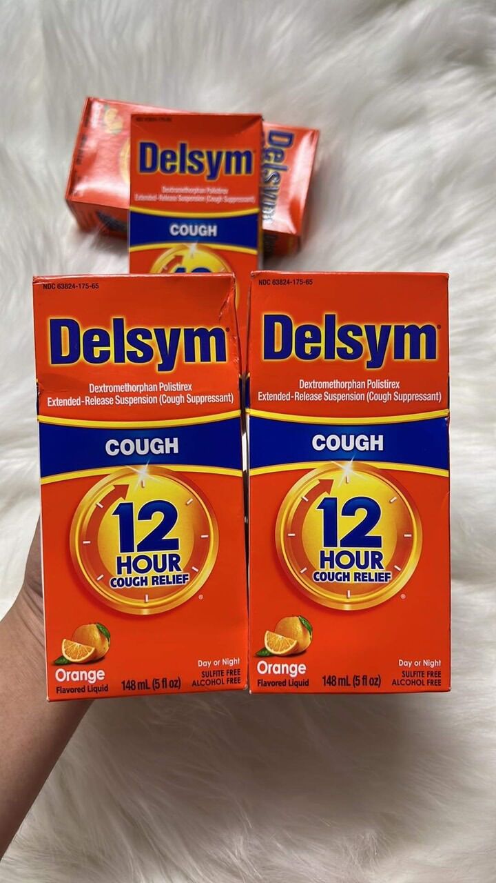Siro h.o delsym 12hr 4+ 148ml