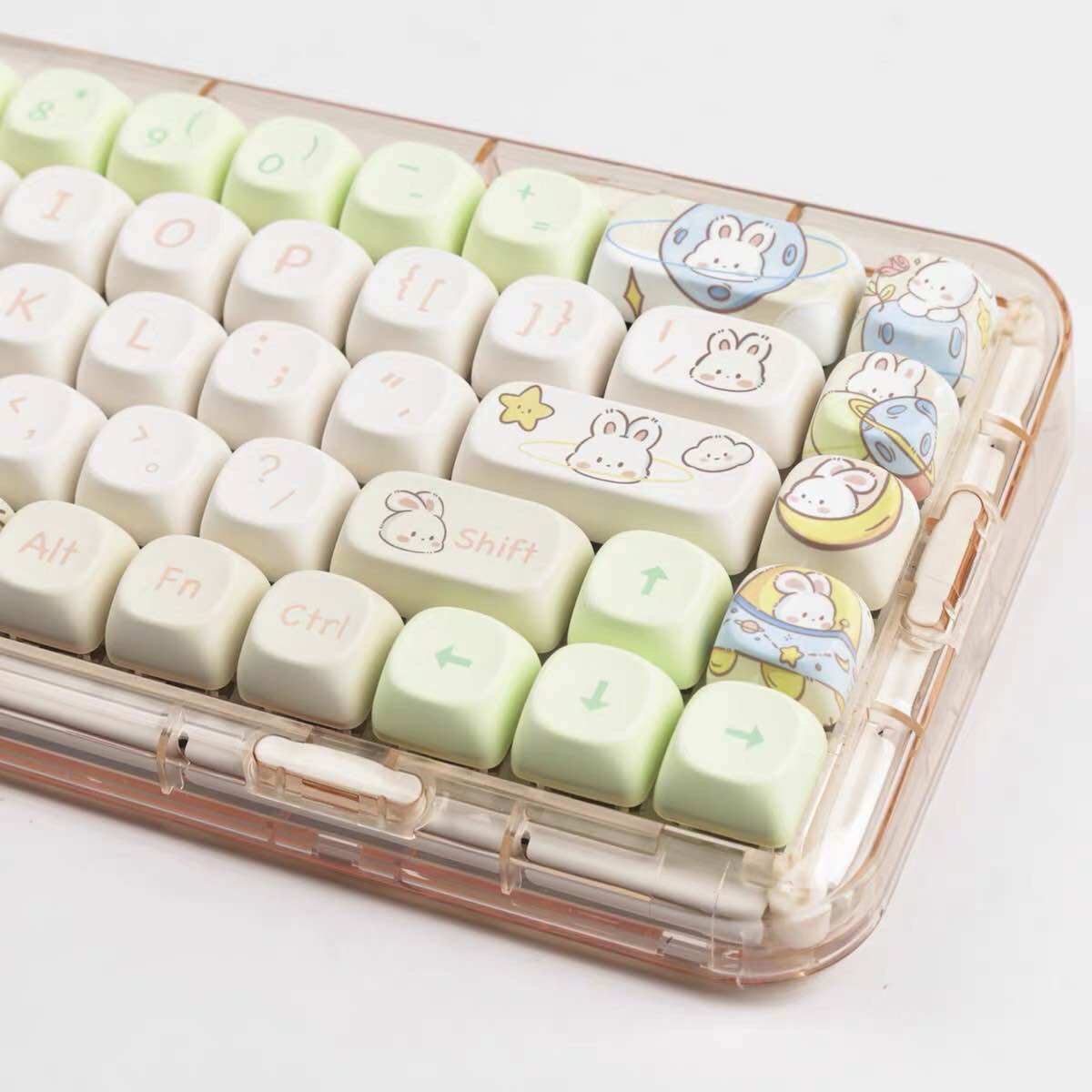 Keycap MOA Space Cat MOA Profile PBT Dyesub bàn phím cơ - Polabe Store
