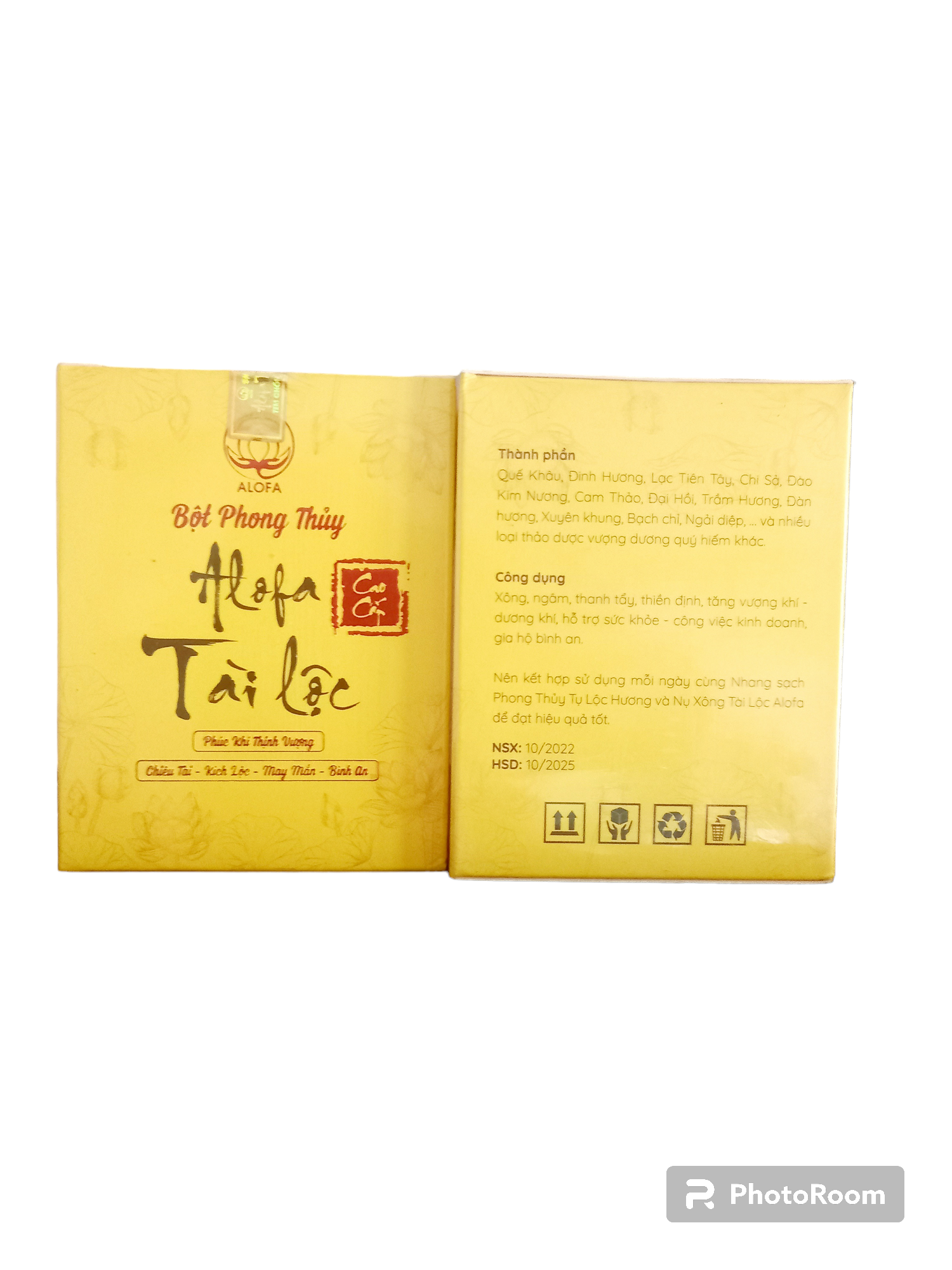 BỘT PHONG THUỶ ALOFA - NỤ ALOFA (MẪU MỚI)