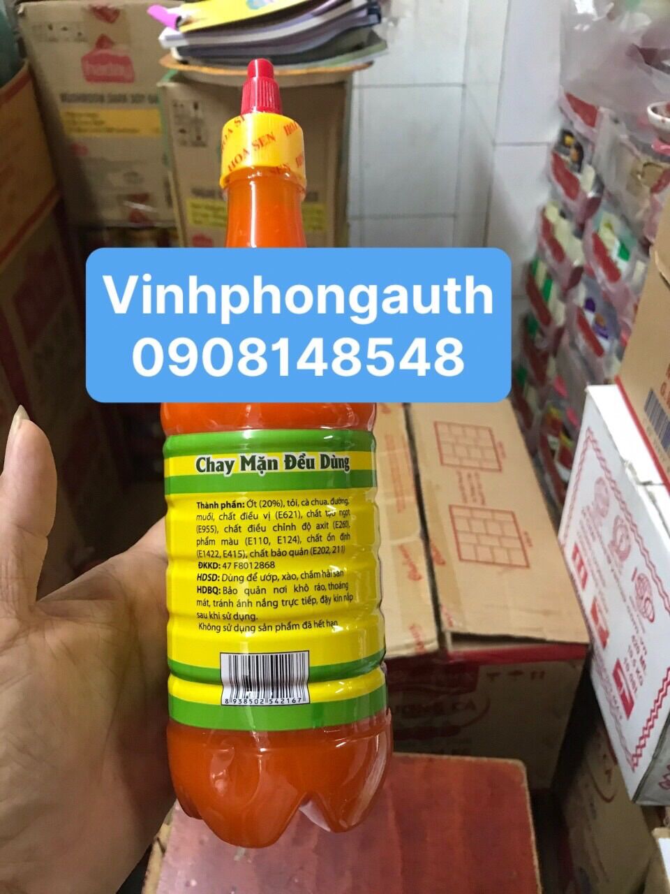 Tương ớt  Tương Việt Hoa Sen 700gr