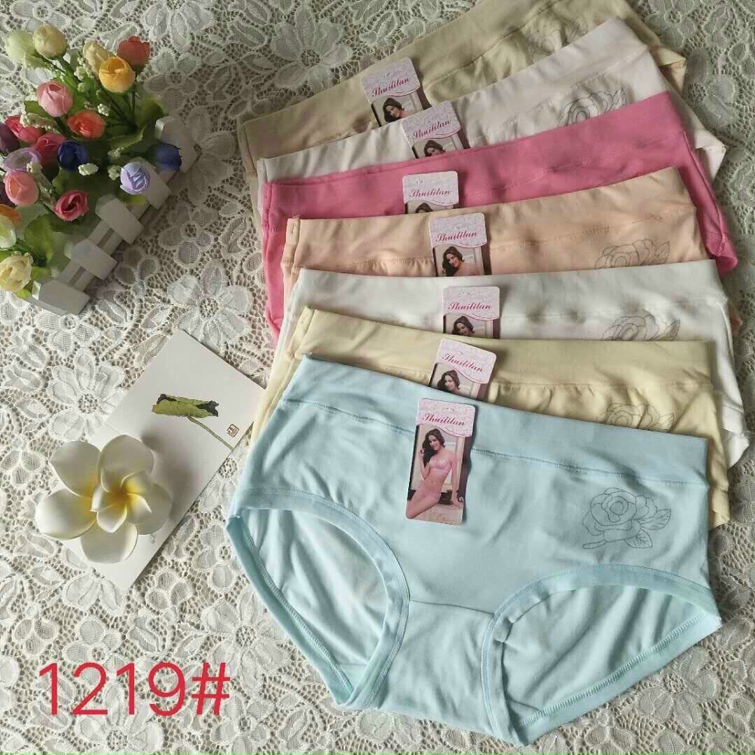 Bộ 9 quần lót nữ Bigsize cho các bạn nữ trên 60kg, chất liệu cotton Thái Lan, hoa văn nổi, shop giao màu ngẫu nhiên