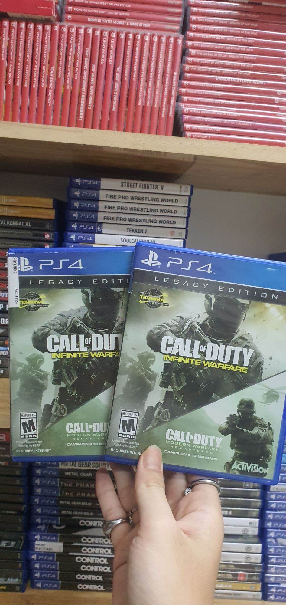 Đĩa ps4 call of duty infinite warfare