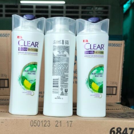 Dầu Gội Clear Bạc Hà tặng