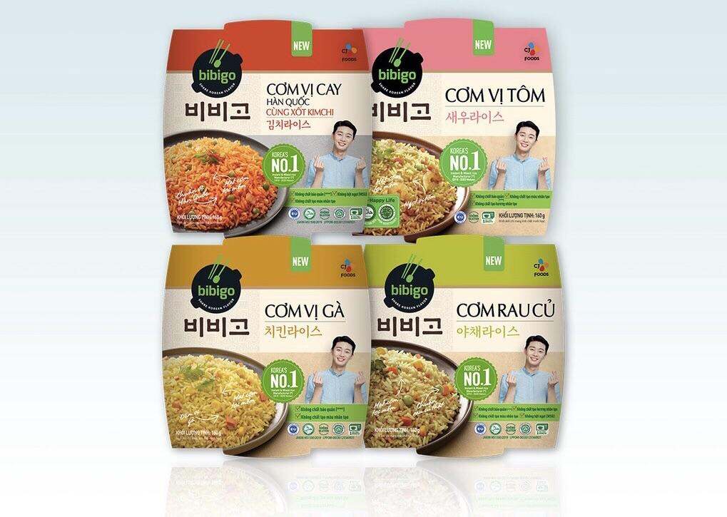 Cơm Ăn Liền Hàn Quốc Bibigo Hộp 160G [Đủ Vị]