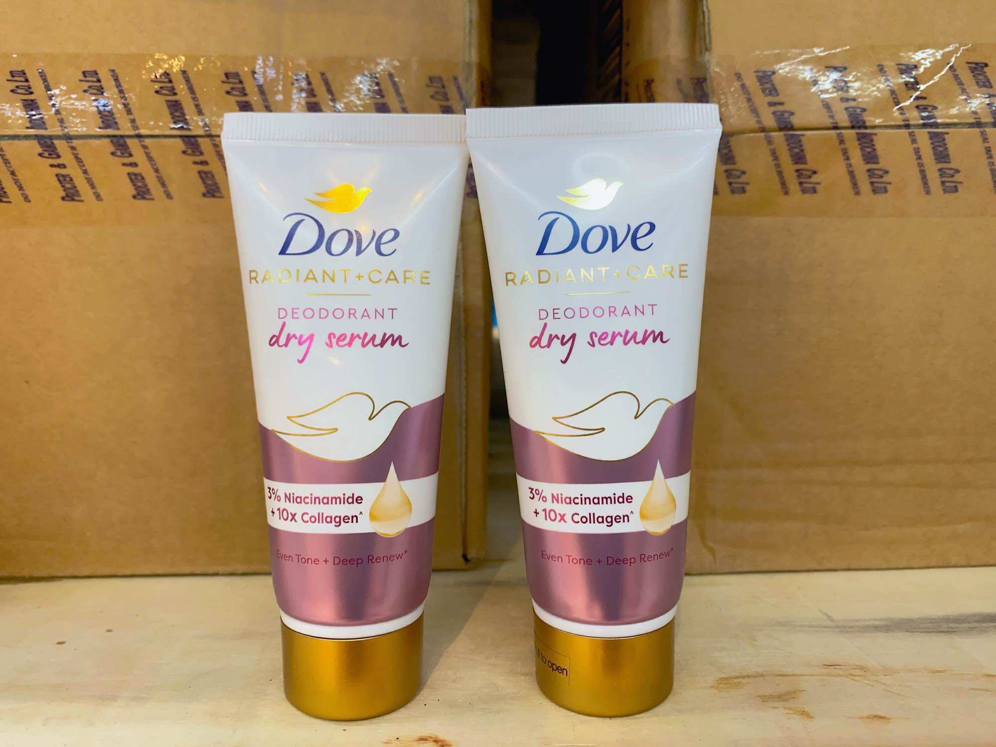 Kem khử mùi dove tinh chất serum dưỡng sáng 50ml