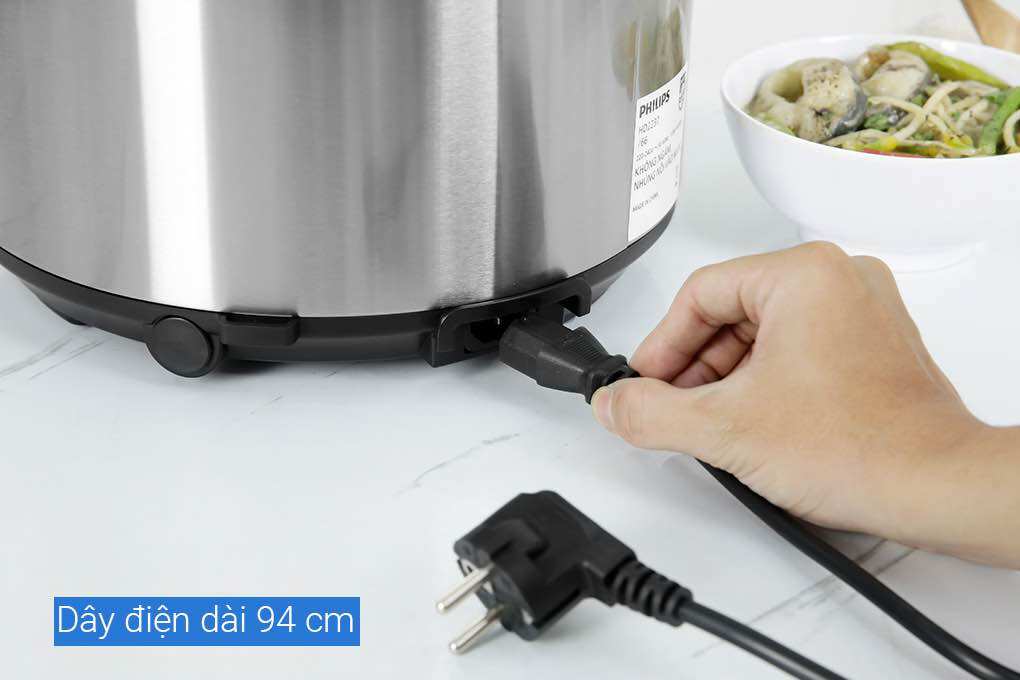 Nồi áp suất điện Philips HD2237/66 6 lít
