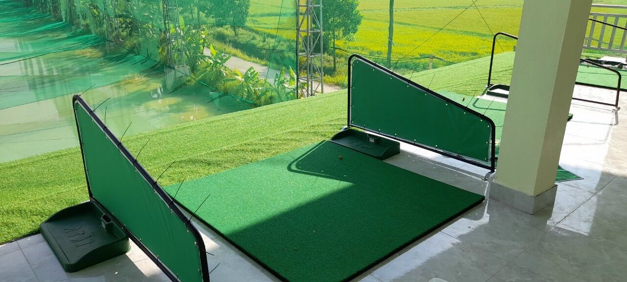THẢM SWING GOLF MAT- THẢM PHÁT GOLF 1,5x1,5m ( Tặng 2 tee cao su)