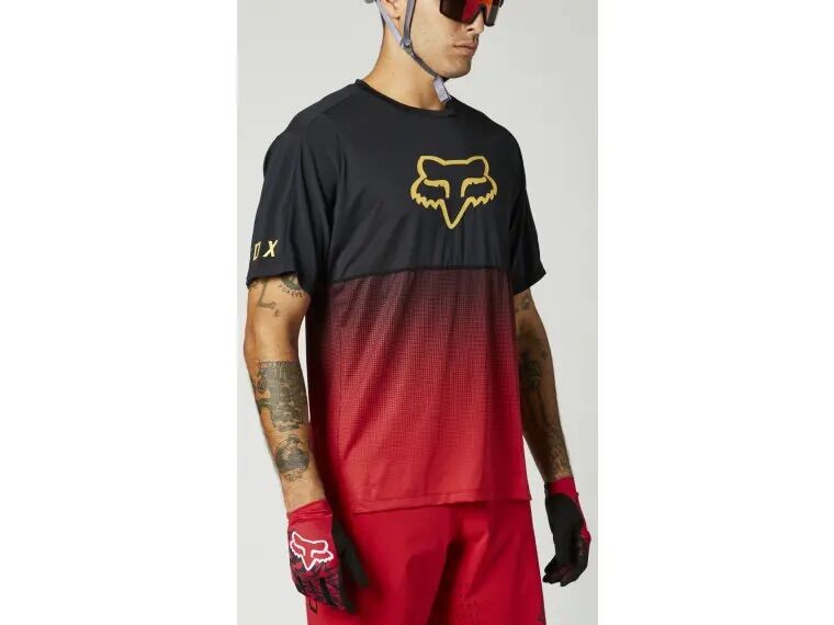 Áo Fox Flexair Chili Red/Black