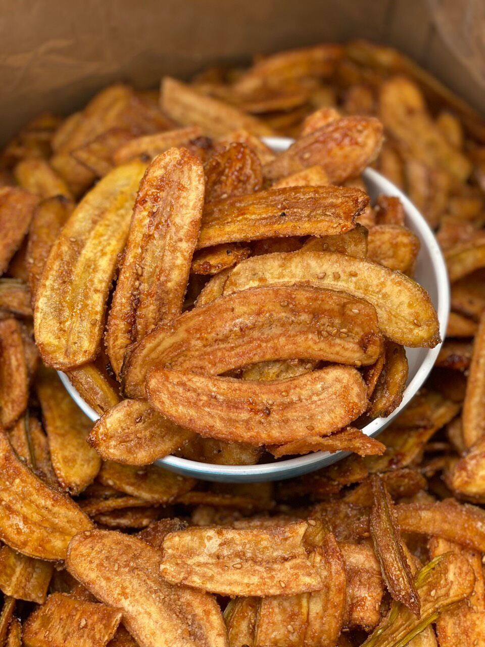 CHUỐI SẤY GIA LAI KHÔNG ĐƯỜNG 1KG