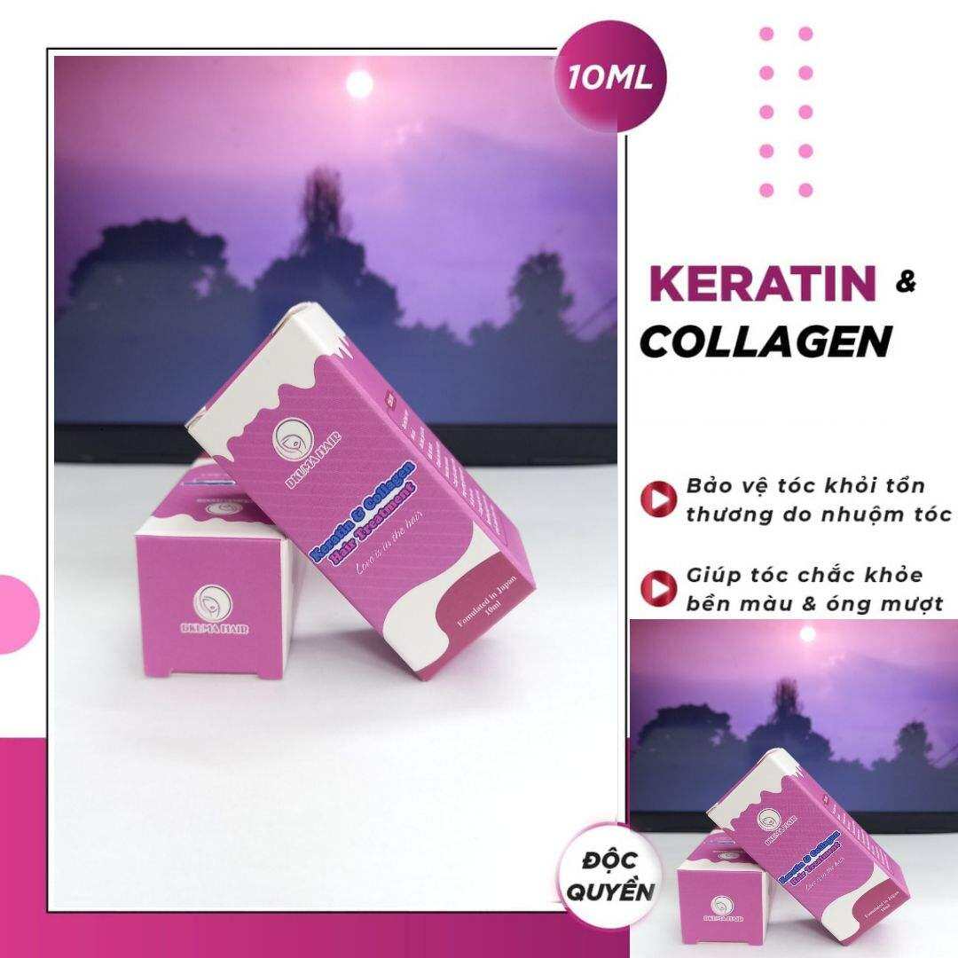 Phục Hồi  Keratin & Collagen | Giúp Dưỡng Tóc Chuyên Sâu & Phục Hồi Hư Tổn | Hàng Chính Hãng Dkumahair