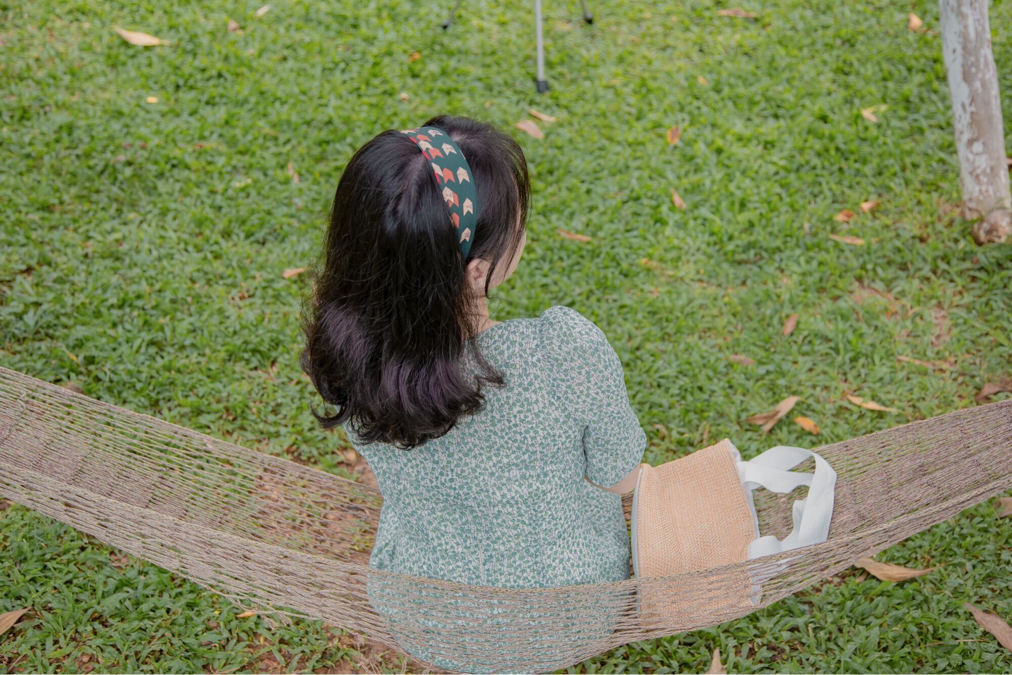 Túi cói mini đi biển