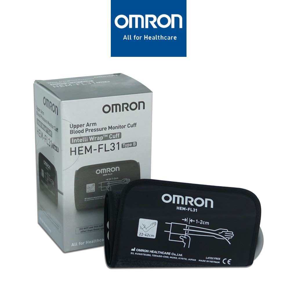 Vòng bít tạo khuôn Cuff dùng cho máy huyết áp OMRON HEM-7156 HEM-7361T HEM