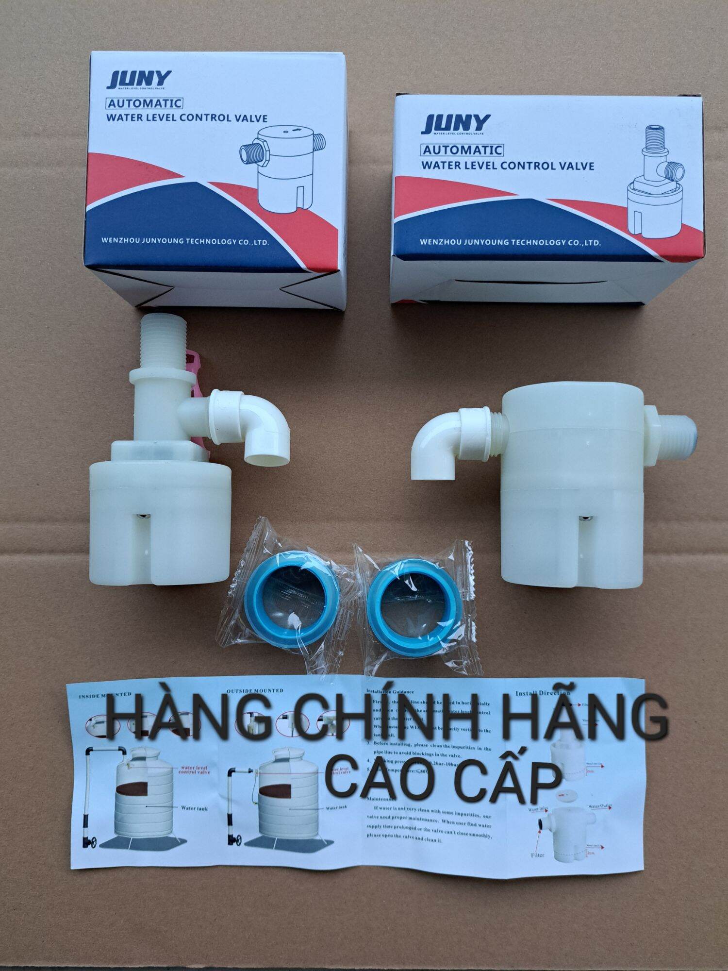 Phao Cơ Thông Minh thế hệ mới tự ngắt khi đầy bồn, bể cho nước sạch phi 21