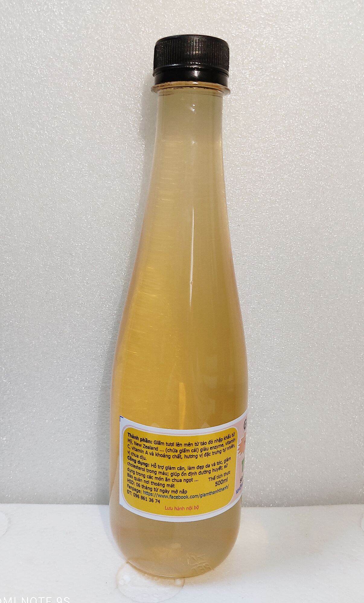 Giấm táo đỏ nhập khẩu Thanh Thanh, 500ml