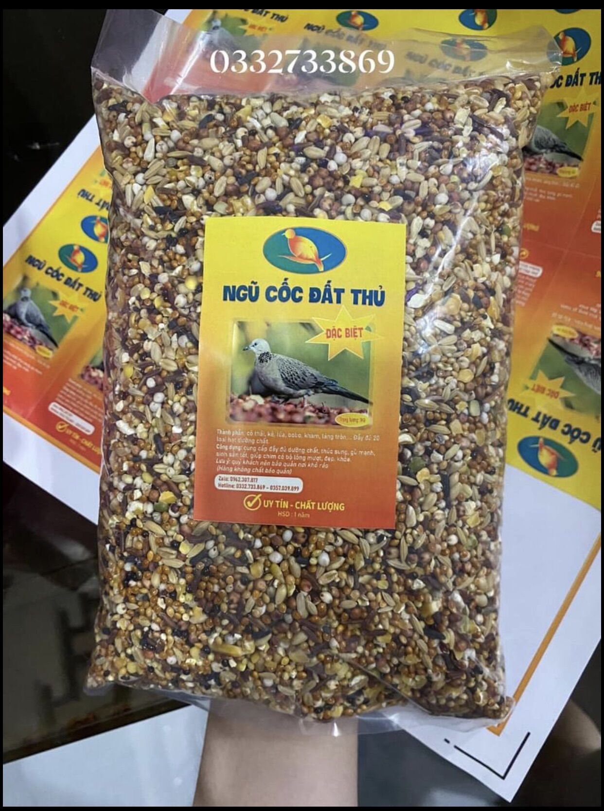 Ngũ cốc đặc biệt cho chim cu gáy