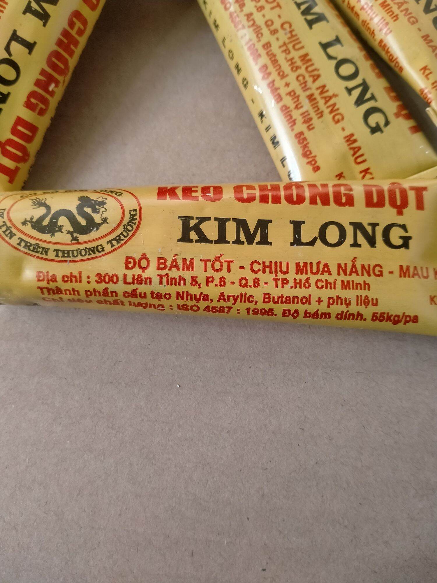 [HCM][2 tuýp] keo chống dột Kim Long