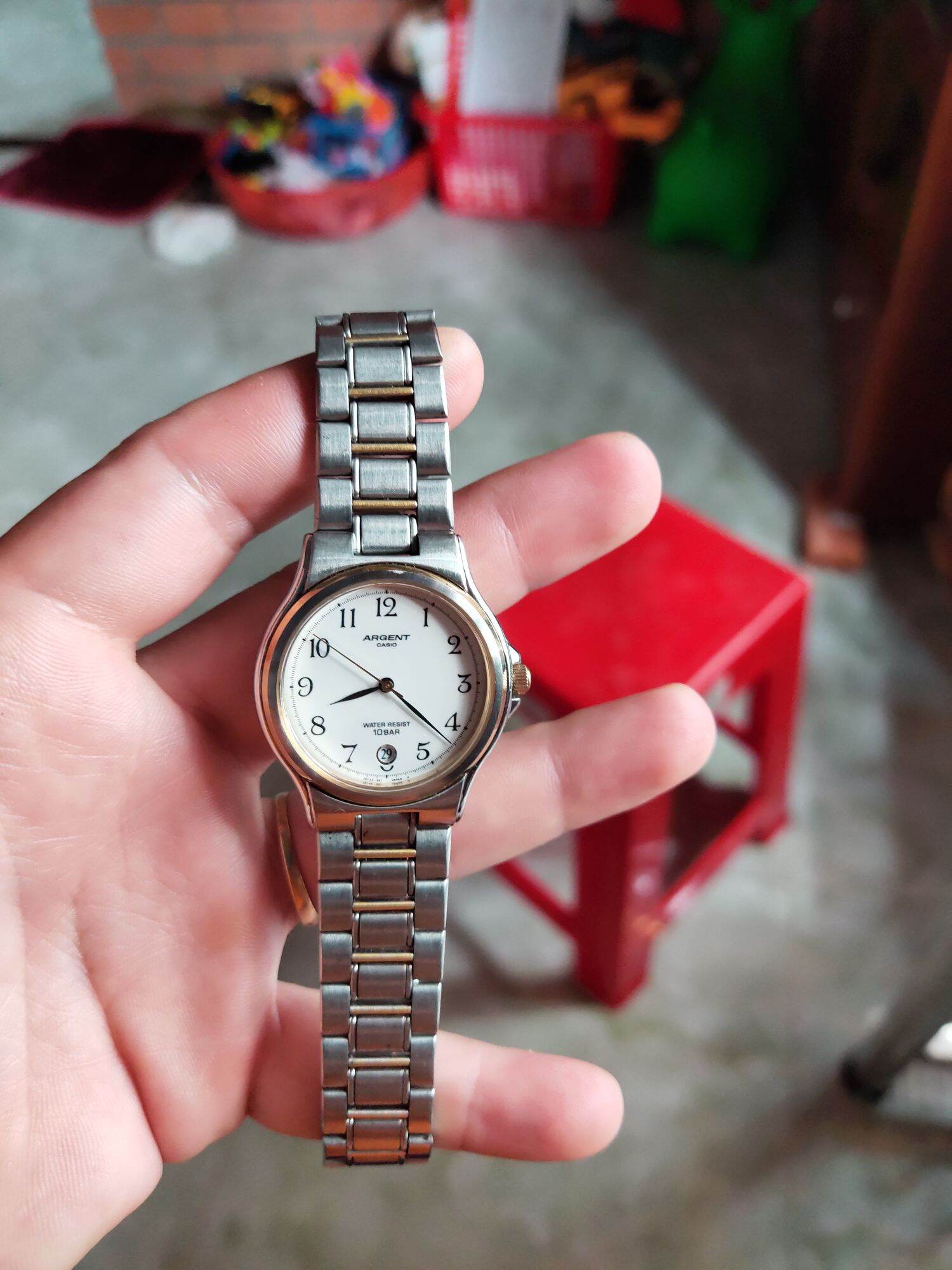 Đồng hồ nam nữ CASIO ARGENT