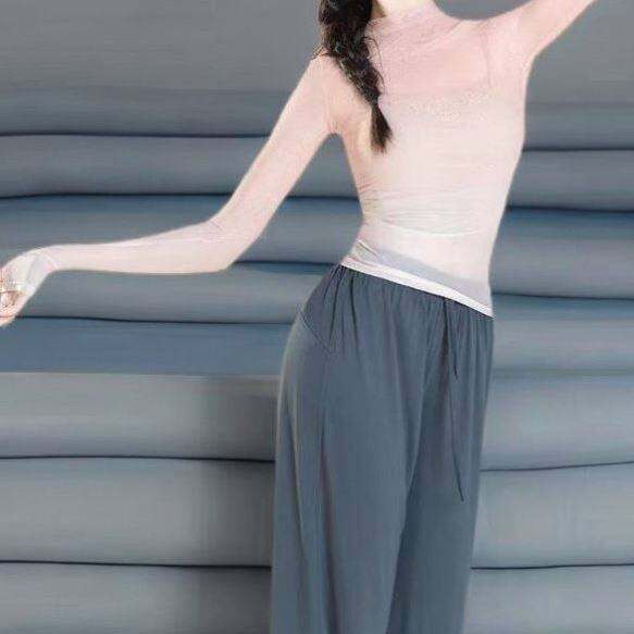 Trang Phục Múa Đồ Dài Ánh Sáng Gradient