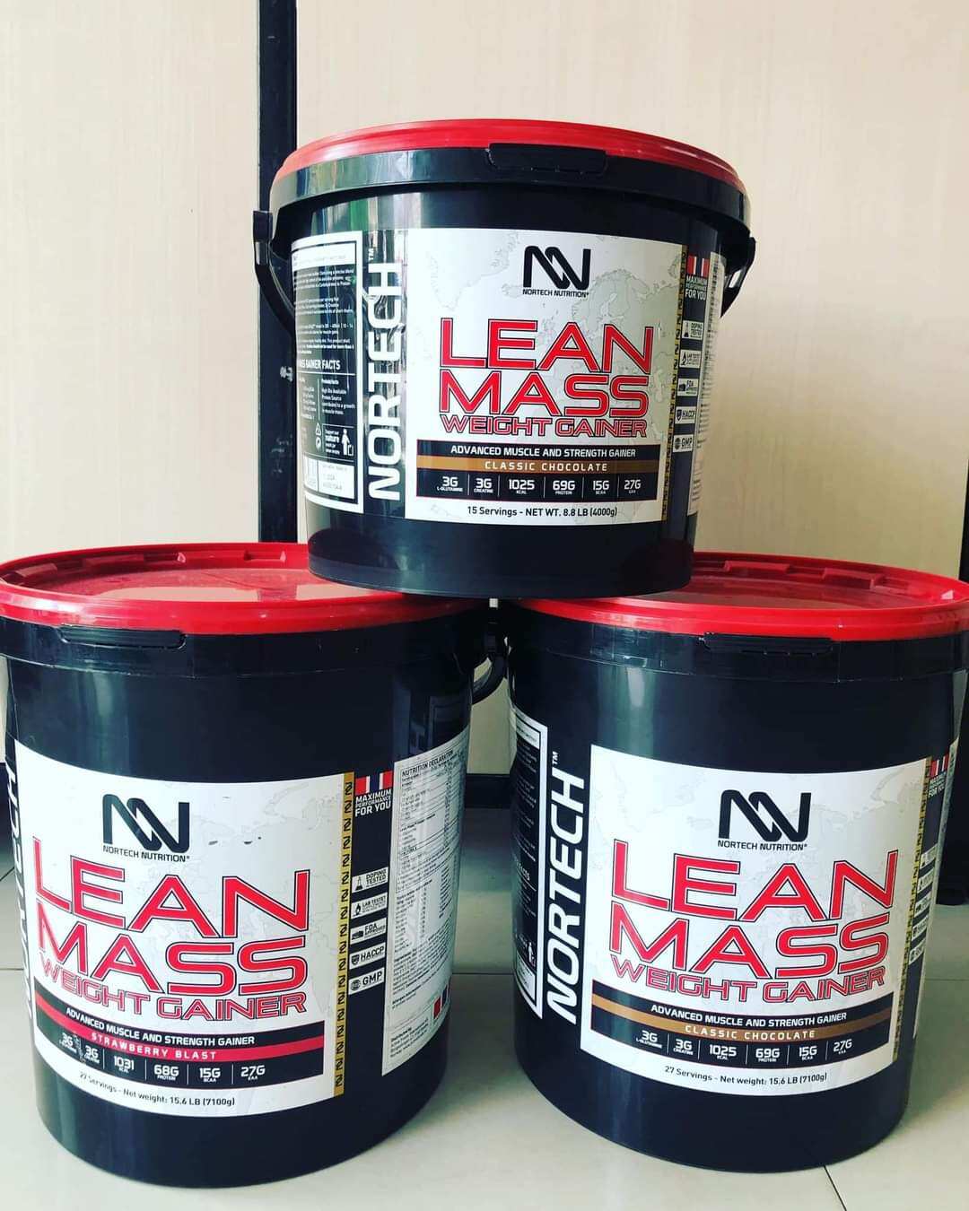 NORTECH LEAN MASS SỮA TĂNG CÂN TĂNG CƠ 4KG
