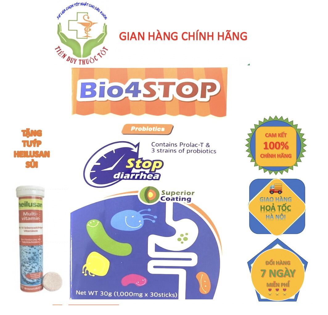 Bio4STOP - Men vi sinh giúp bé tiêu hóa tốt - giảm táo bón, tiêu chảy