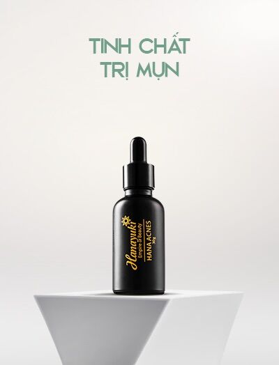 Serum mụn hanayuki hana acnes 30g, giúp xua tan tất cả các loại mụn, lành mụn nhanh chóng, mờ thâm, sáng da, se khít lỗ chân lông