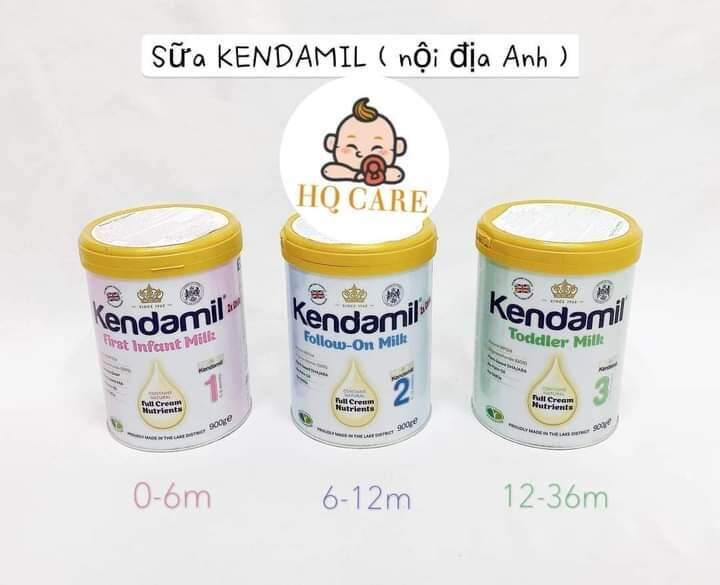 [HCM]SỮA KENDAMIL NGUYÊN KEM ANH QUỐC