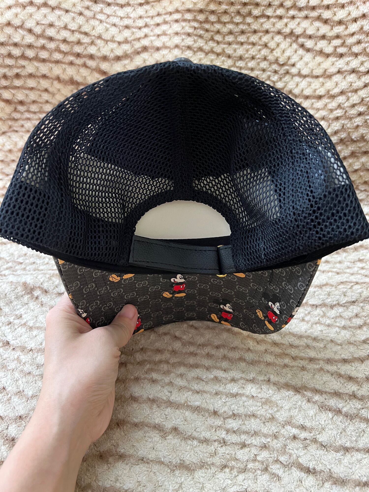 mũ nón lưỡi trai mickey gc hàng spf