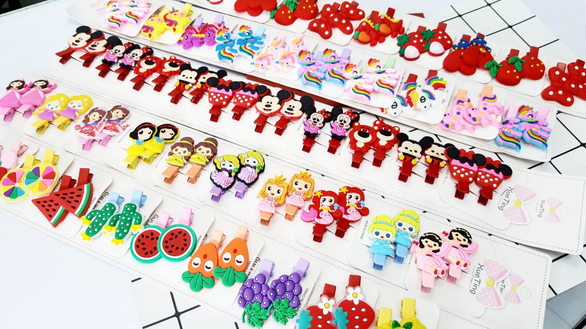 (GIÁ SỈ) COMBO 10 SET KẸP TÓC MÁI CHO BÉ 02