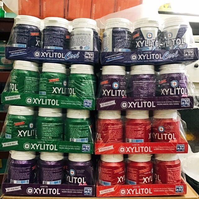 300gr Kẹo Gum Lotte Xylitol