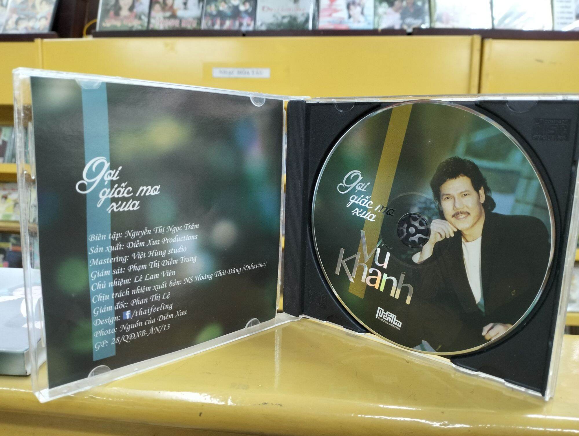 Đĩa CD Vũ Khanh - Gợi giấc mơ xưa