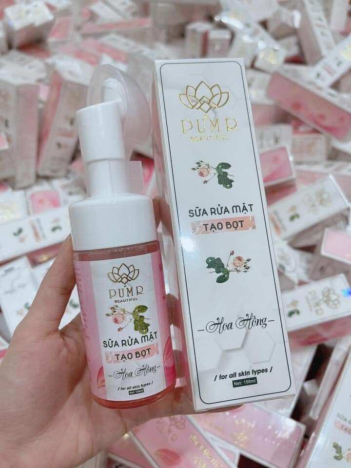 Sữa rửa mặt tạo bọt Pumr chính hãng