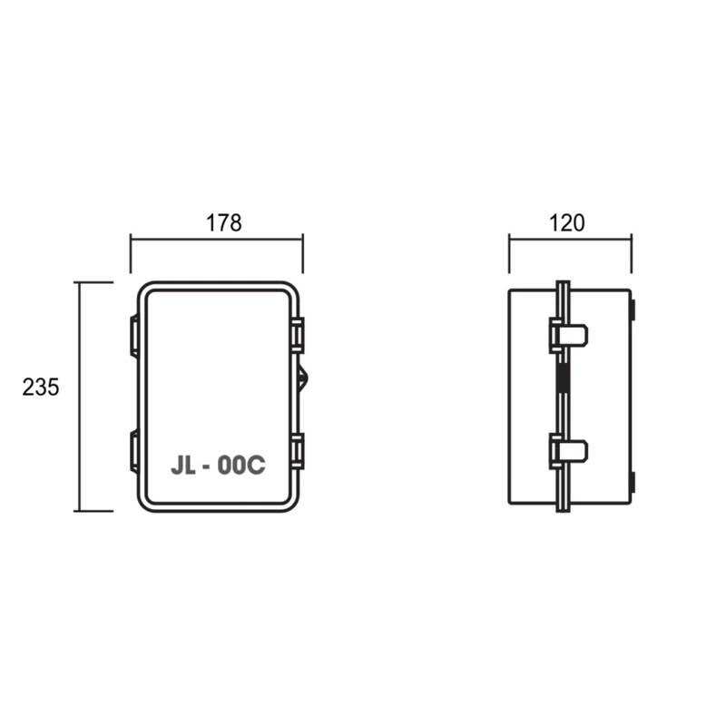 hộp kỹ thuật hộp nhựa kỹ thuật  tủ điện ngoài trời và trong nhà JL00B và JL00C