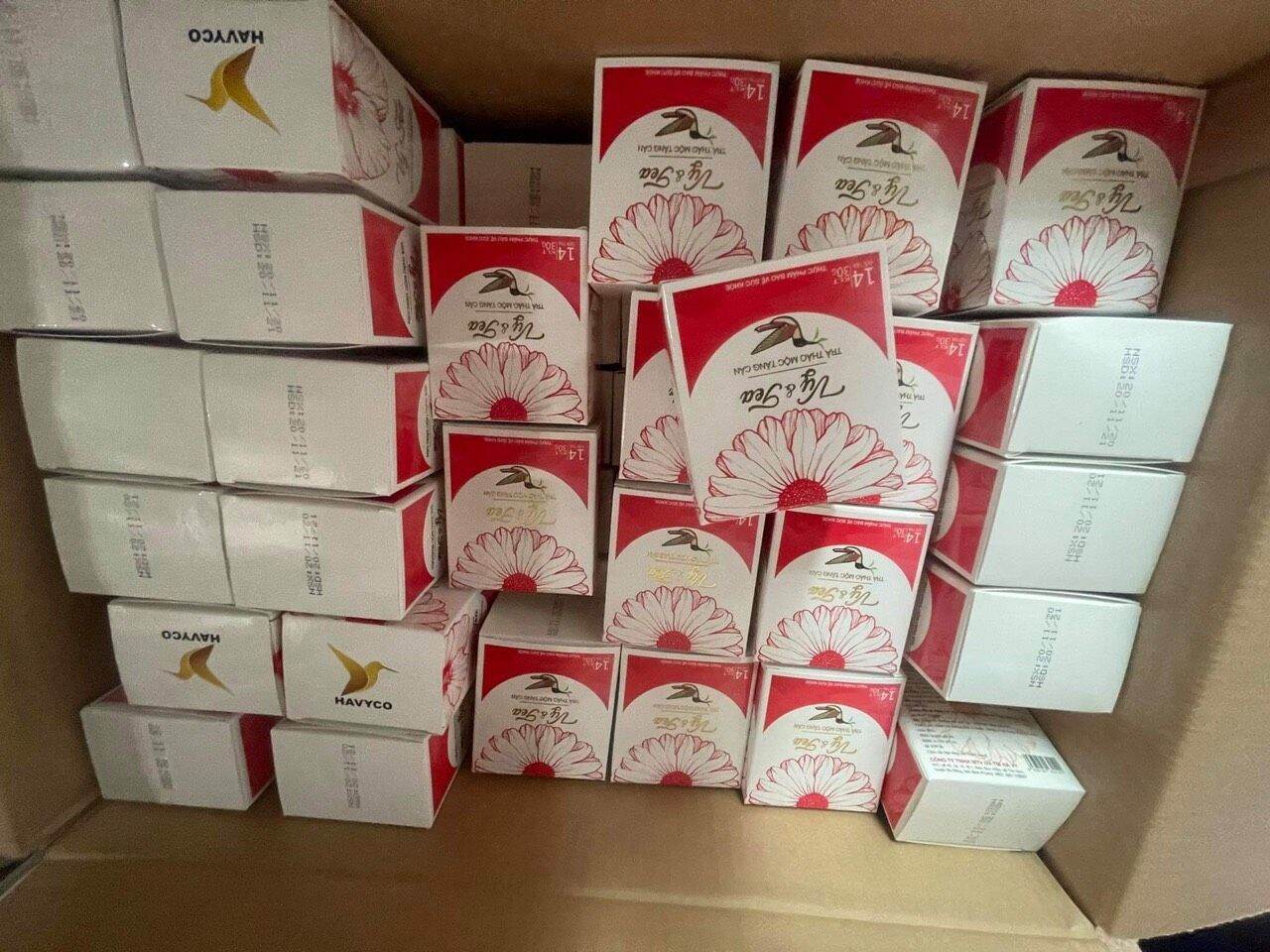 [9 HÃNG] Trà Tang can an toàn Vy va tea (bao text hàng, mẫu mới 2020)