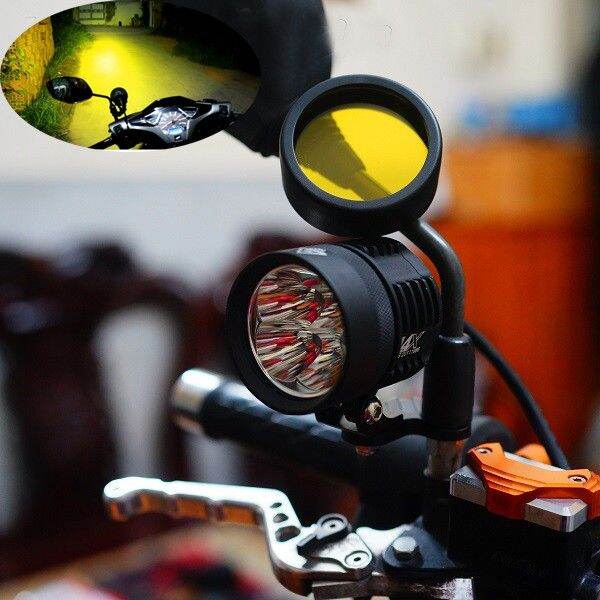 Lens Vàng Phá Sương Cho Đèn Trợ Sáng L4X, L6