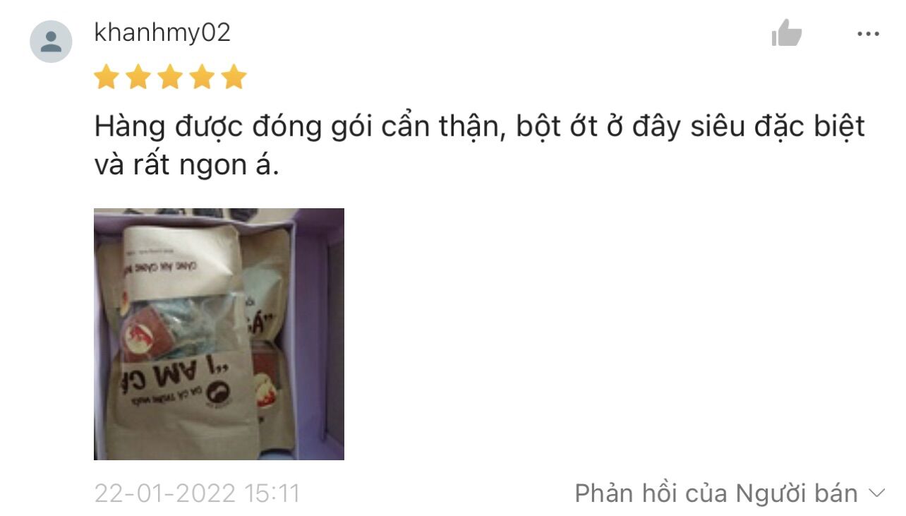 Da cá trứng muối "I AM CÁ" | CÁ TOÉ LỬA | 50 Gram