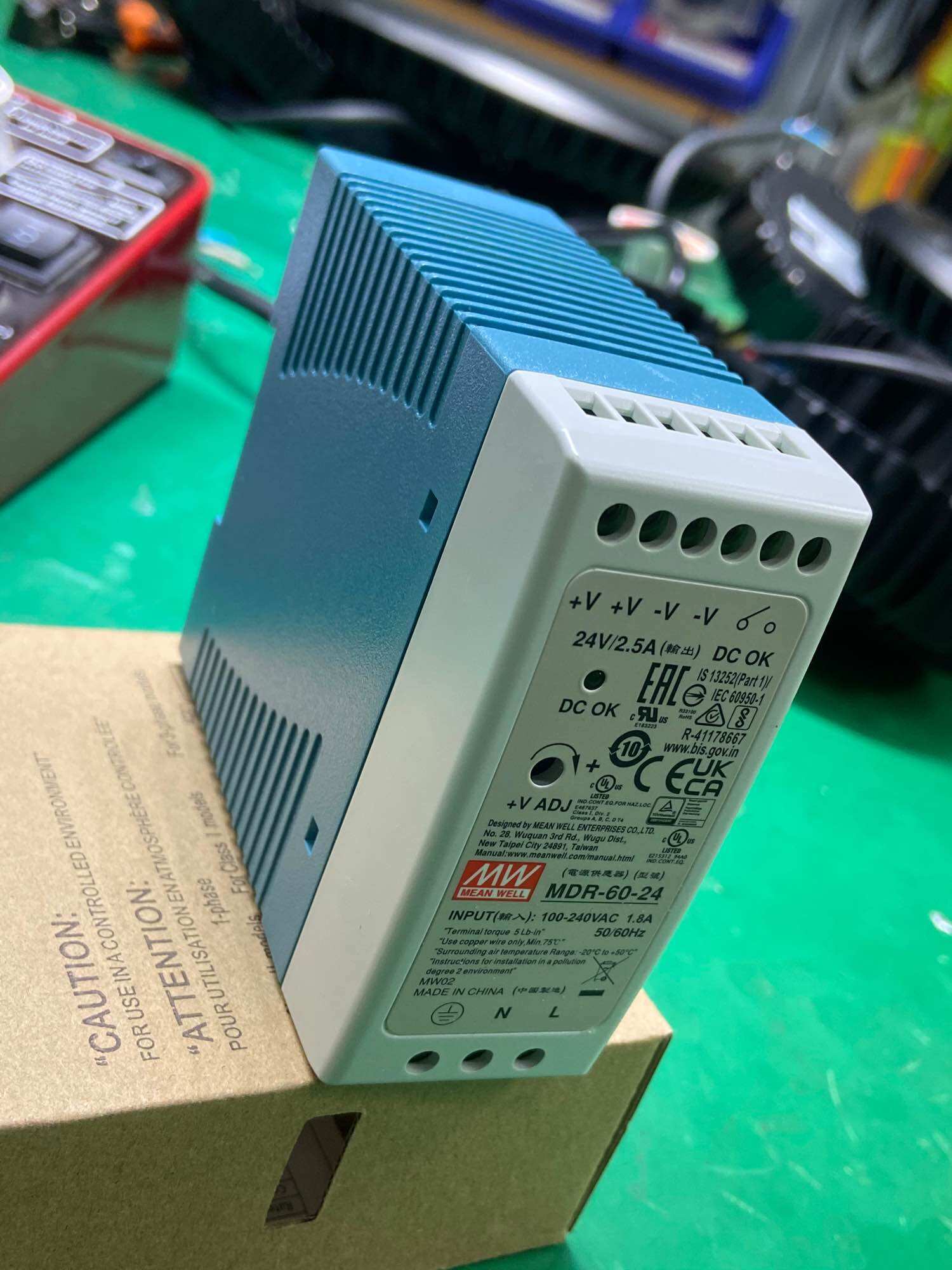 Nguồn Meanwell MDR-60-24 (24V/2.5A)