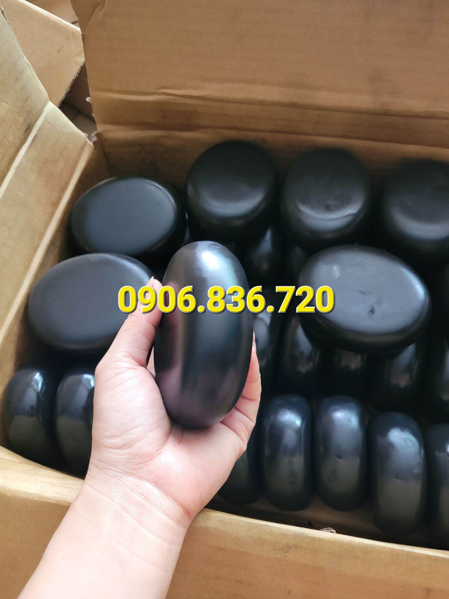Đá chườm gan - đá tự nhiên 500 - 550gr