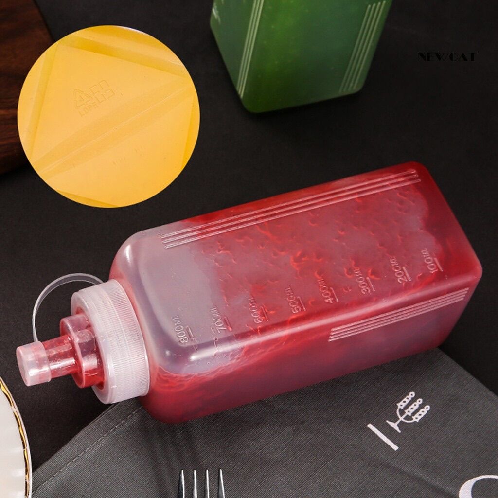 Bình đựng sốt - chai đựng sốt chống bụi 600ml | 800ml | 1000ml