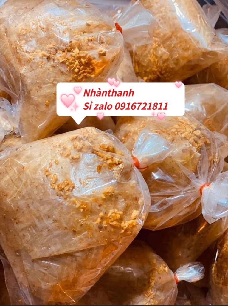 1 bịch bánh tráng xike muối tỏi dẻo ngon